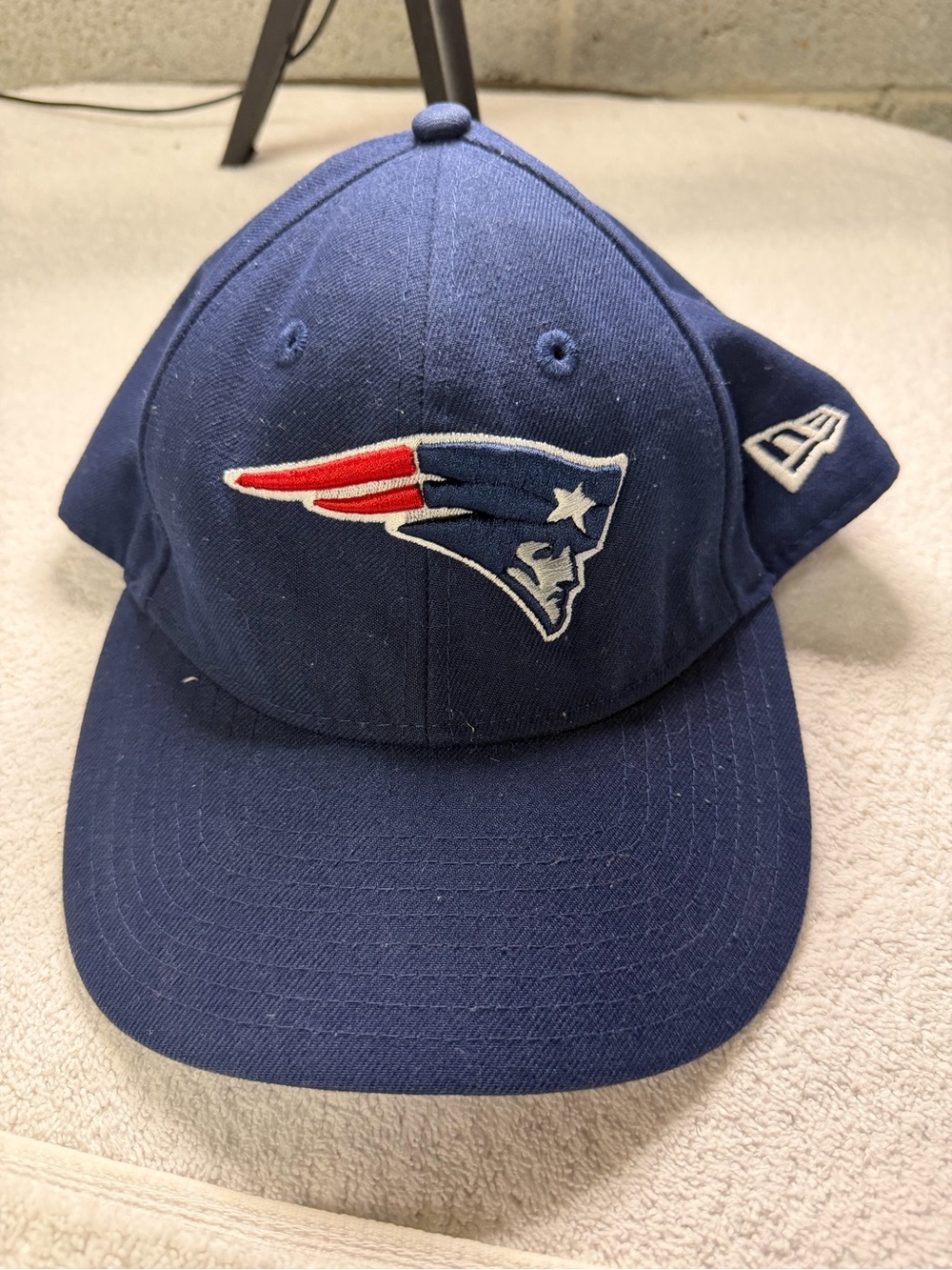 New Era New England Patriots Navy adjustable hat